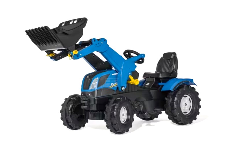 New Holland T7 etukuormaajalla