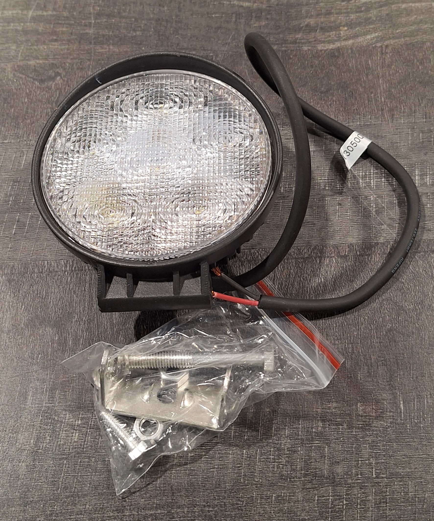 Työvalo led pyöreä, 10-30V, 108                                                                               